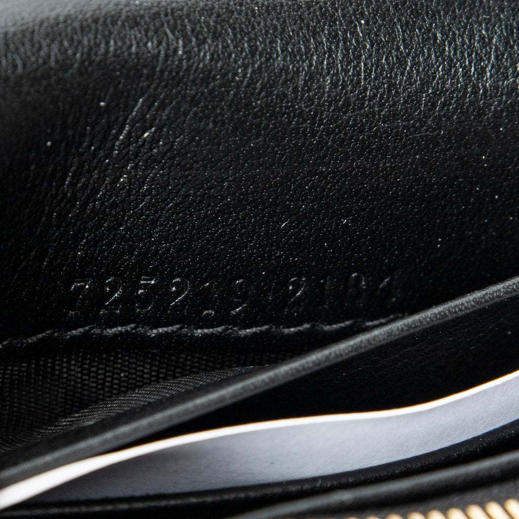 Shoulder Bag Medium Blondie Chain Wallet Black Calfskin Leather