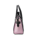 Handbag Micro Luggage Black Grained Calfskin Leather