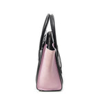 Handbag Micro Luggage Black Grained Calfskin Leather