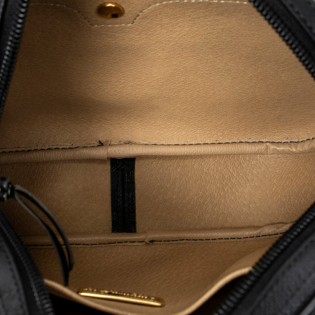Shoulder Bag Vintage Camera Bag Navy Maxi Diorissimo Coated Canvas