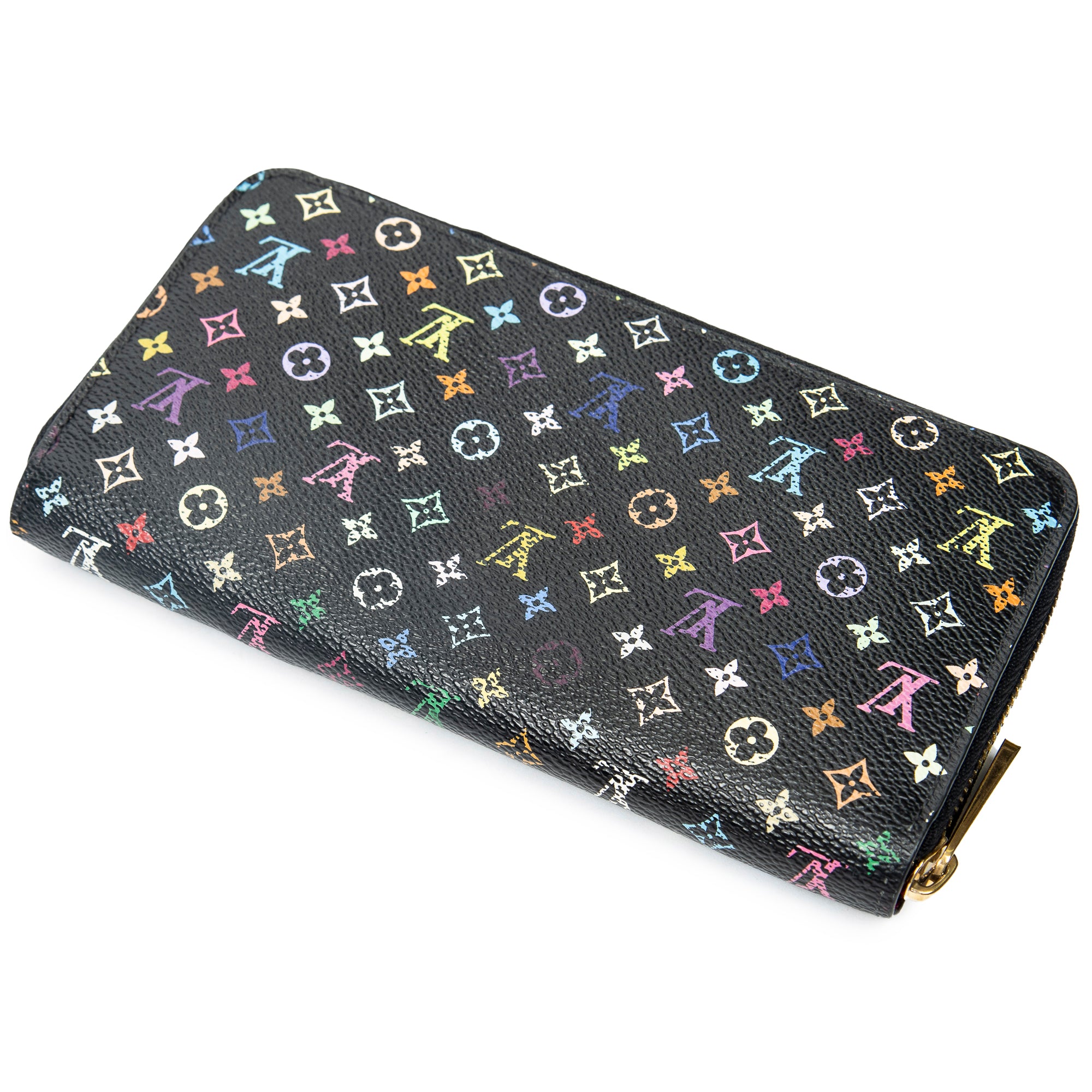 Wallet Zippy Wallet Black Multicolore Monogram
