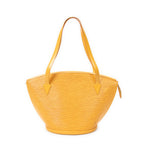 Shoulder Bag St-Jacques Shopping GM Yellow Epi