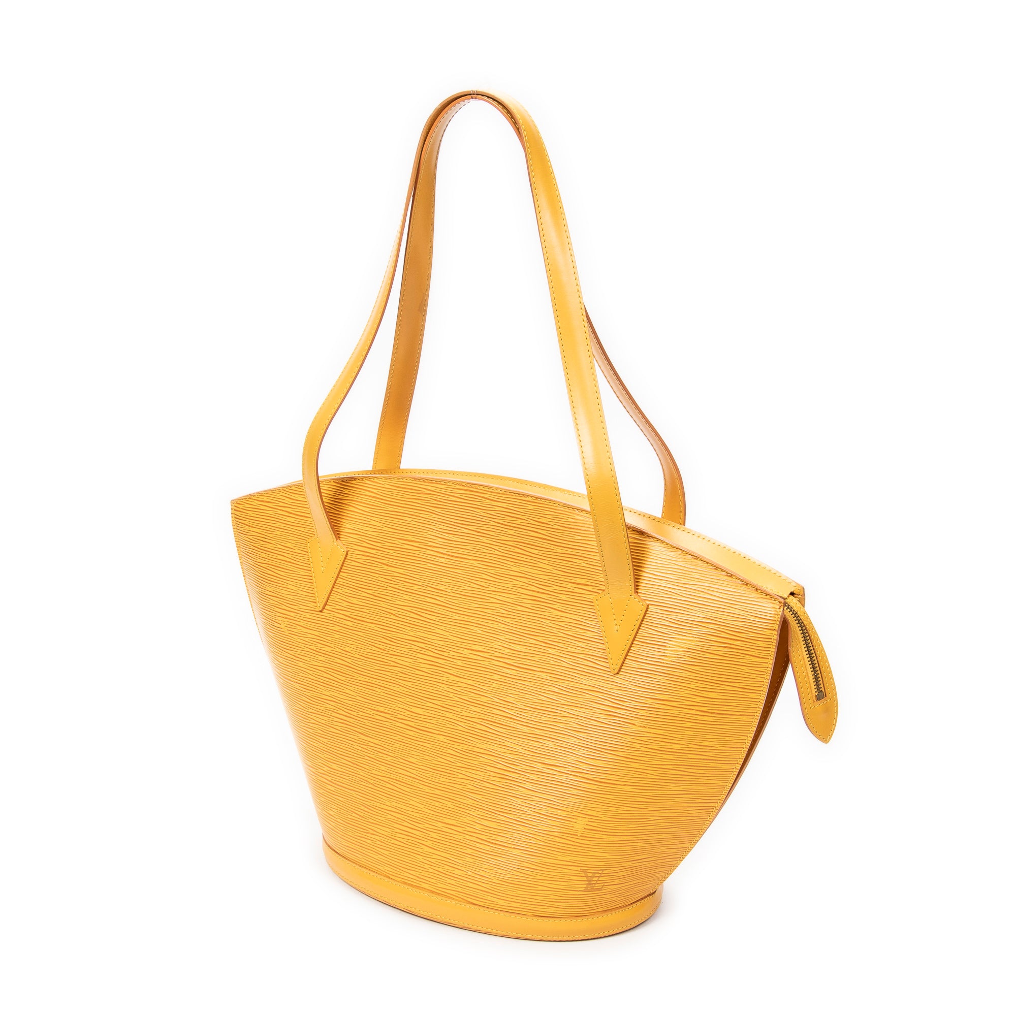 Shoulder Bag St-Jacques Shopping GM Yellow Epi
