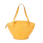 Shoulder Bag St-Jacques Shopping GM Yellow Epi