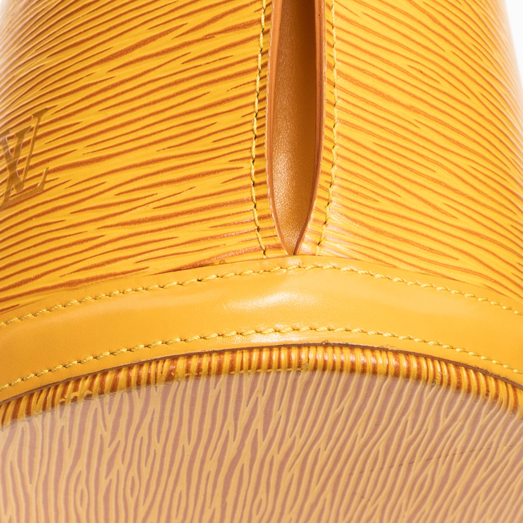 Shoulder Bag St-Jacques Shopping GM Yellow Epi
