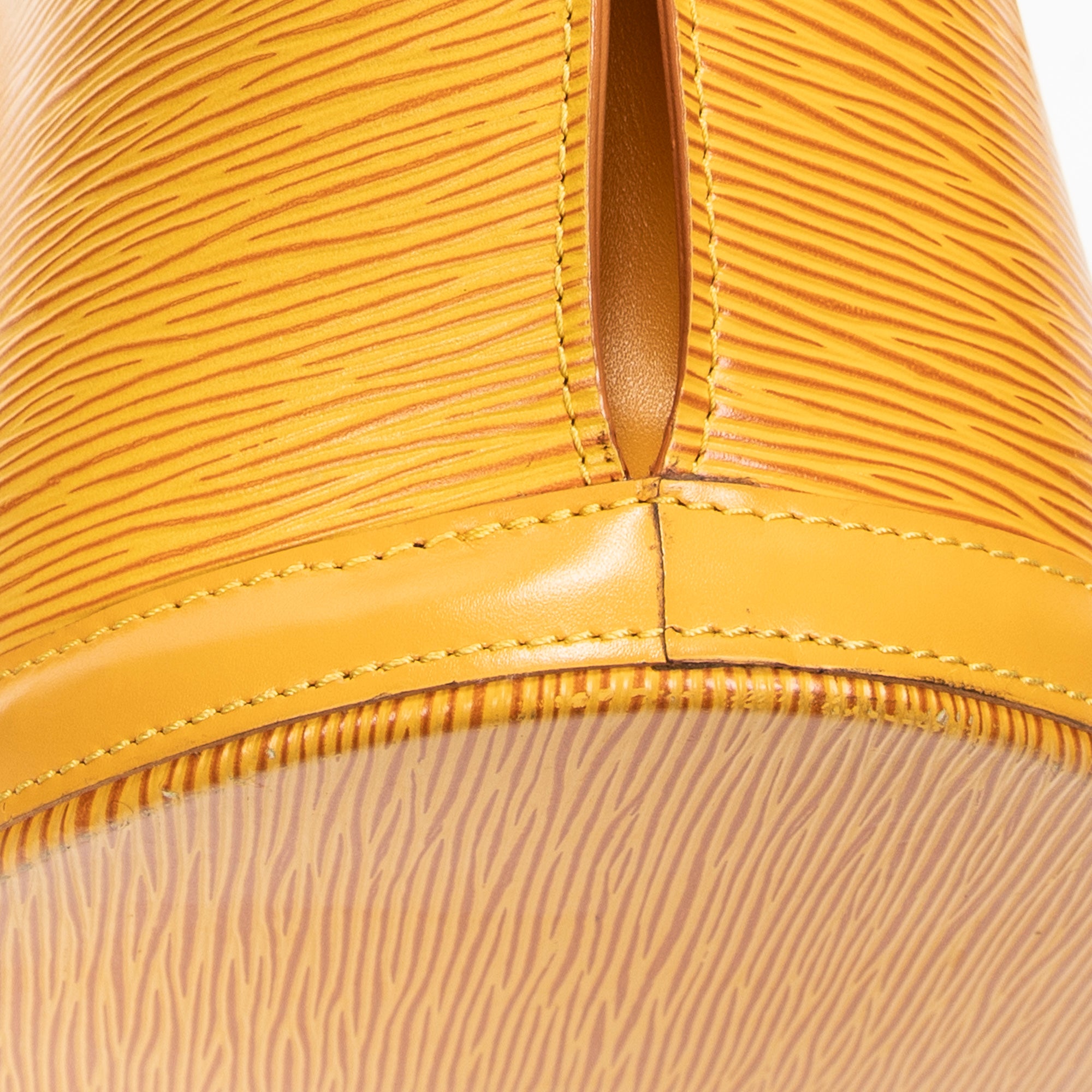 Shoulder Bag St-Jacques Shopping GM Yellow Epi