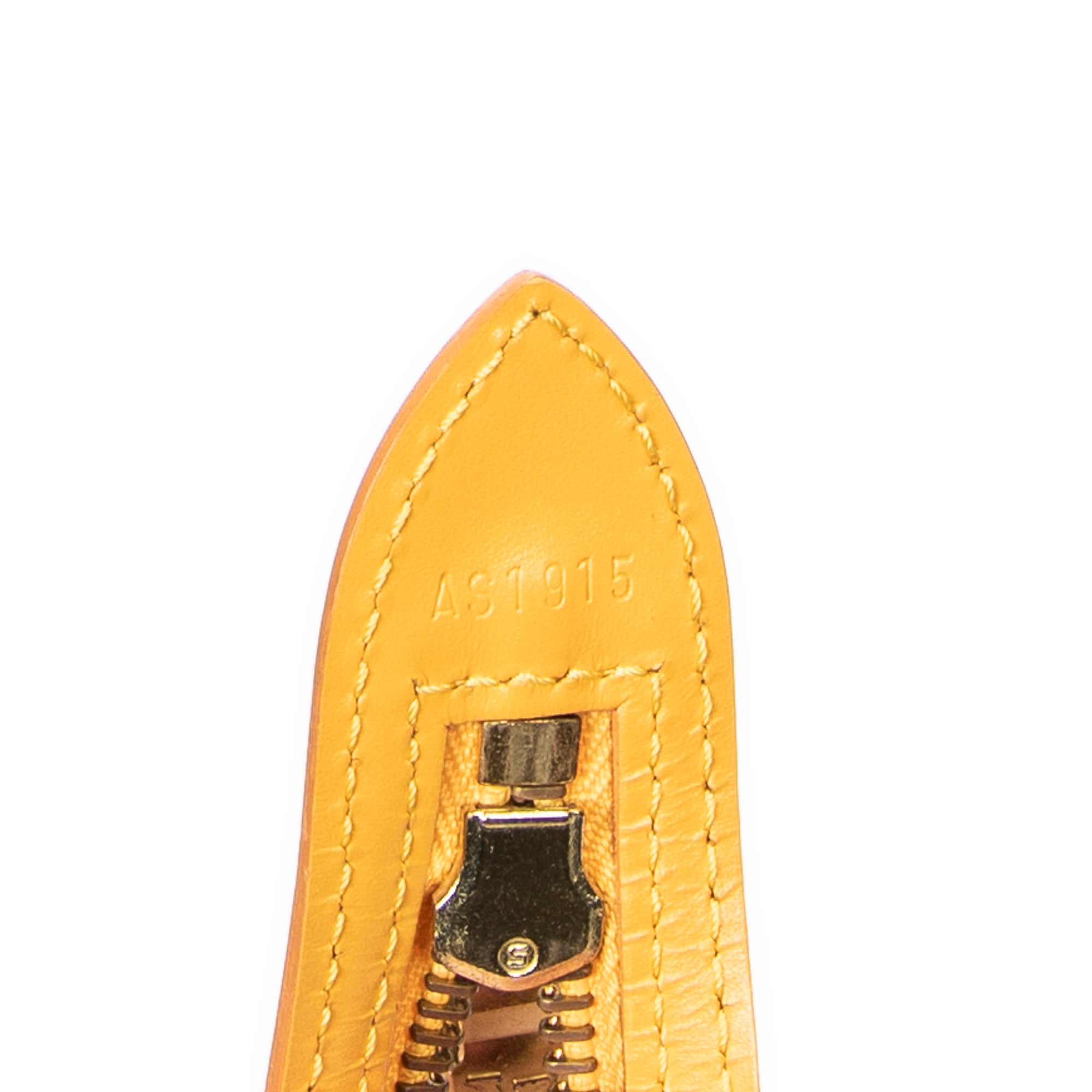 Shoulder Bag St-Jacques Shopping GM Yellow Epi