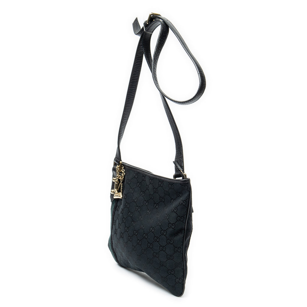 Bolso Bandolera Web Jolicoeur Crossbody Lona Monogram Negra