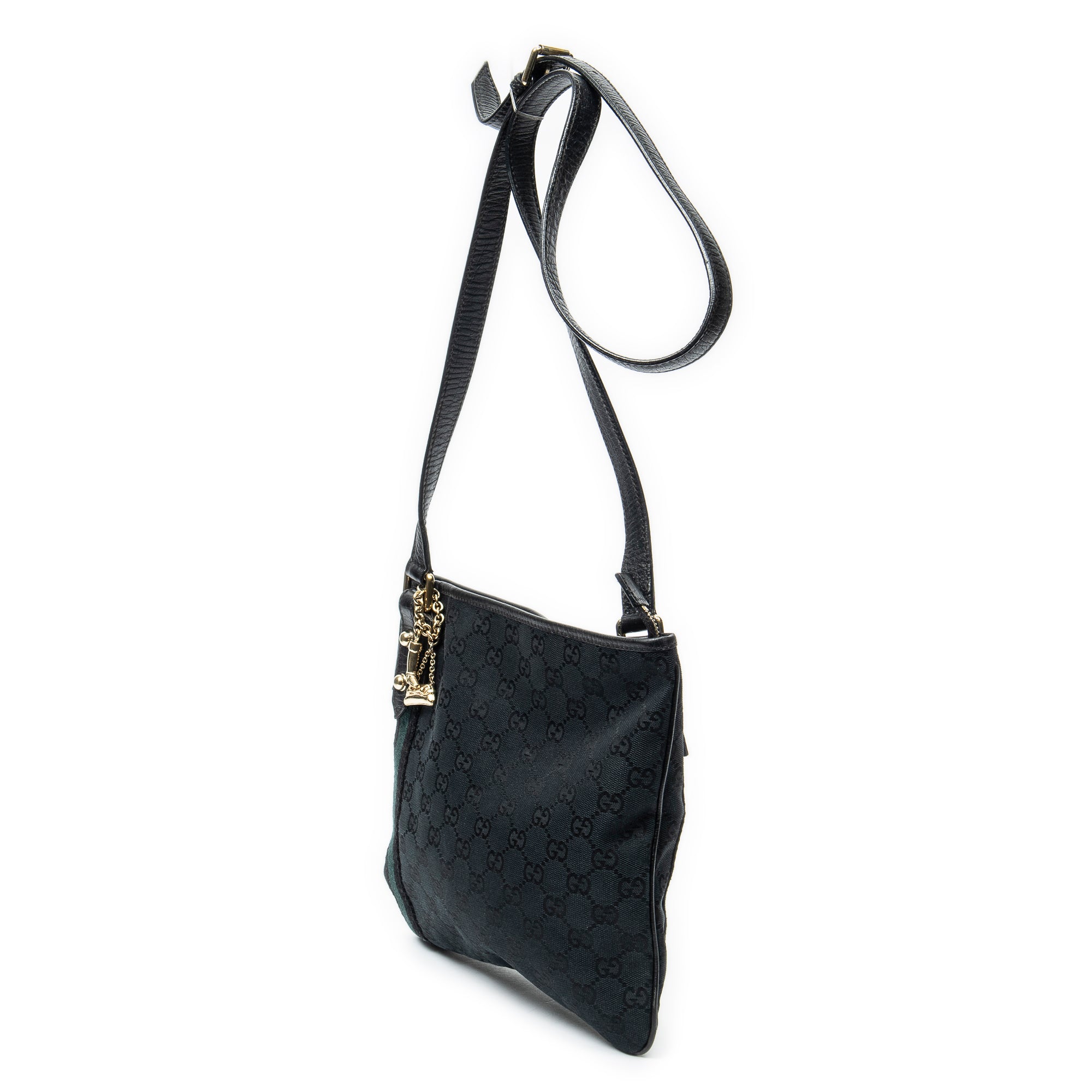 Bolso Bandolera Web Jolicoeur Crossbody Lona Monogram Negra