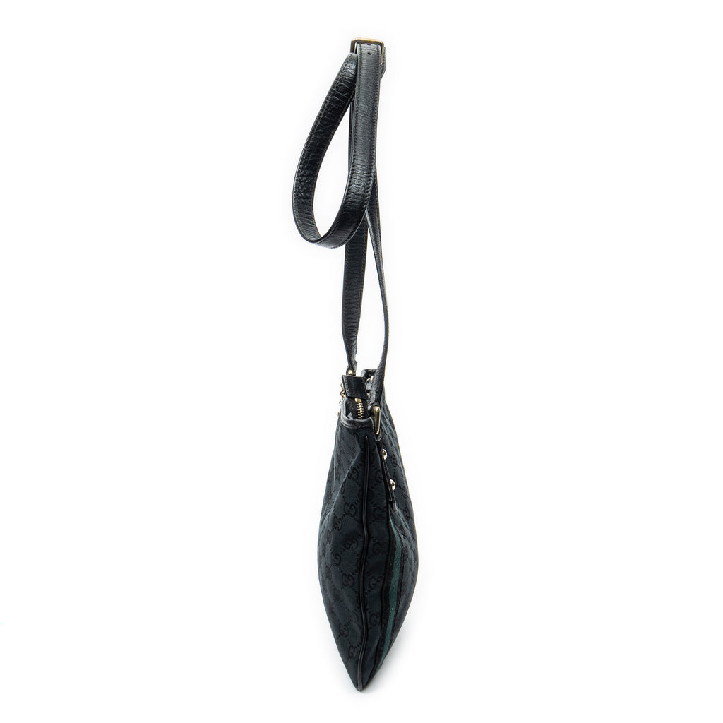 Bolso Bandolera Web Jolicoeur Crossbody Lona Monogram Negra