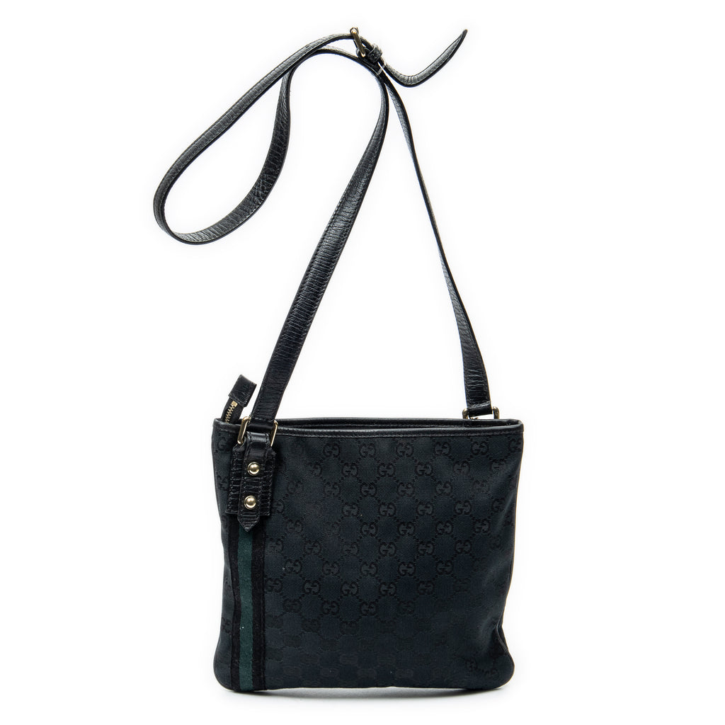 Bolso Bandolera Web Jolicoeur Crossbody Lona Monogram Negra