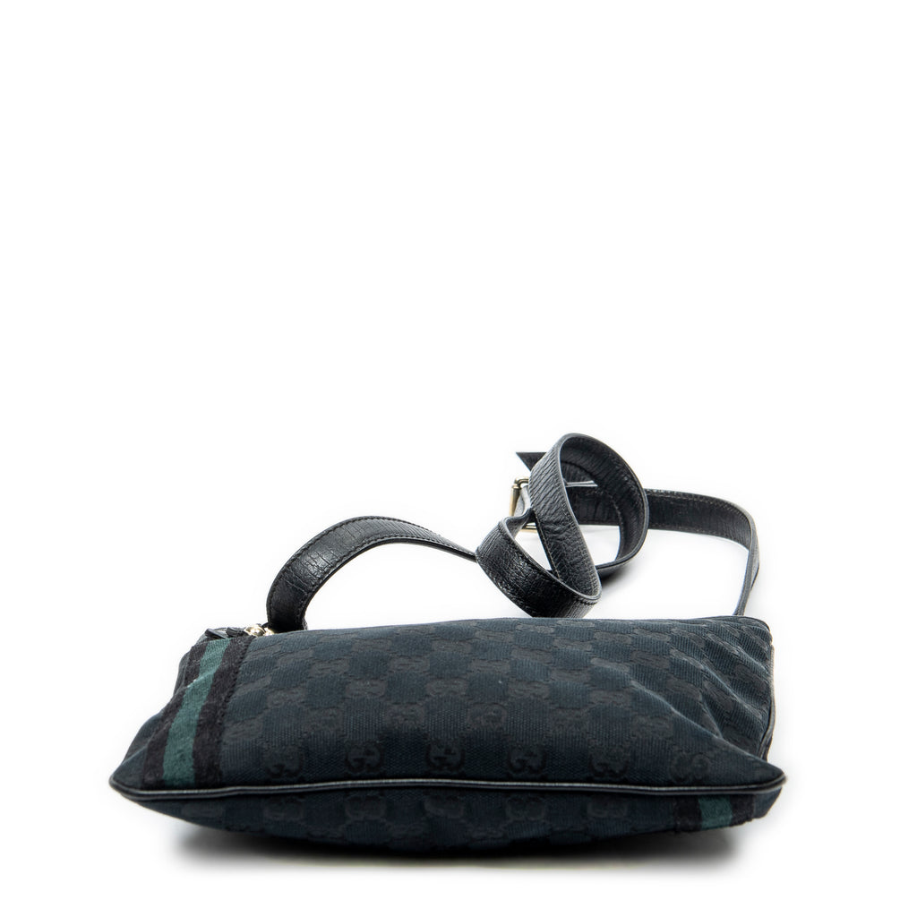 Bolso Bandolera Web Jolicoeur Crossbody Lona Monogram Negra