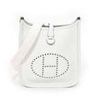 Shoulder Bag Evelyne TPM Ivory Clemence Leather