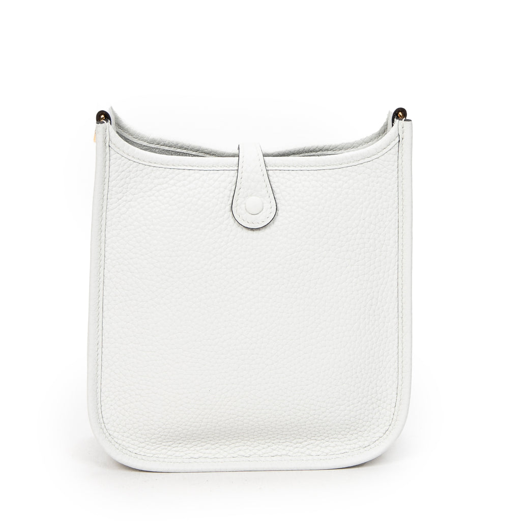 Shoulder Bag Evelyne TPM Ivory Clemence Leather