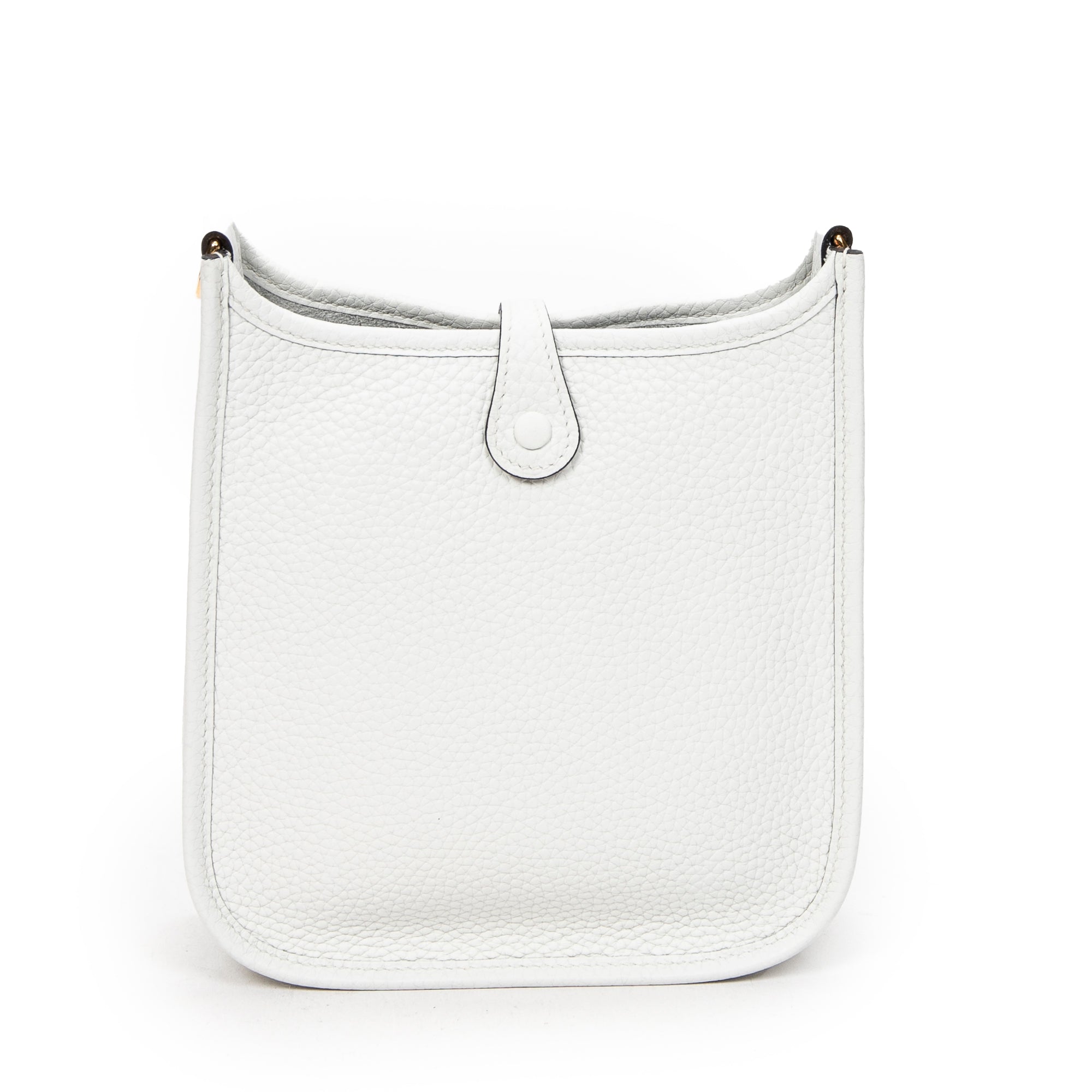 Shoulder Bag Evelyne TPM Ivory Clemence Leather