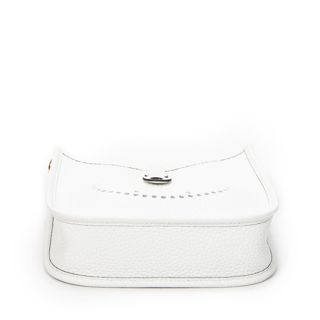 Shoulder Bag Evelyne TPM Ivory Clemence Leather
