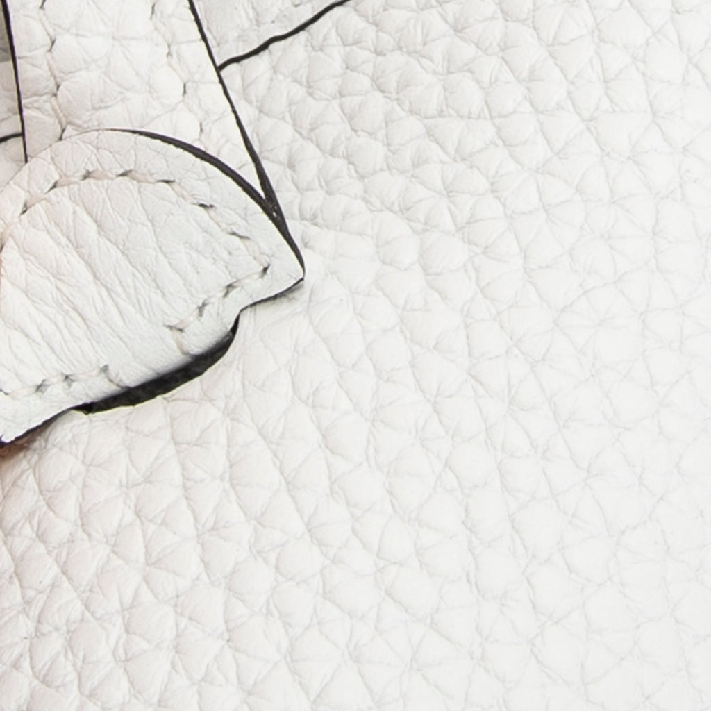 Shoulder Bag Evelyne TPM Ivory Clemence Leather