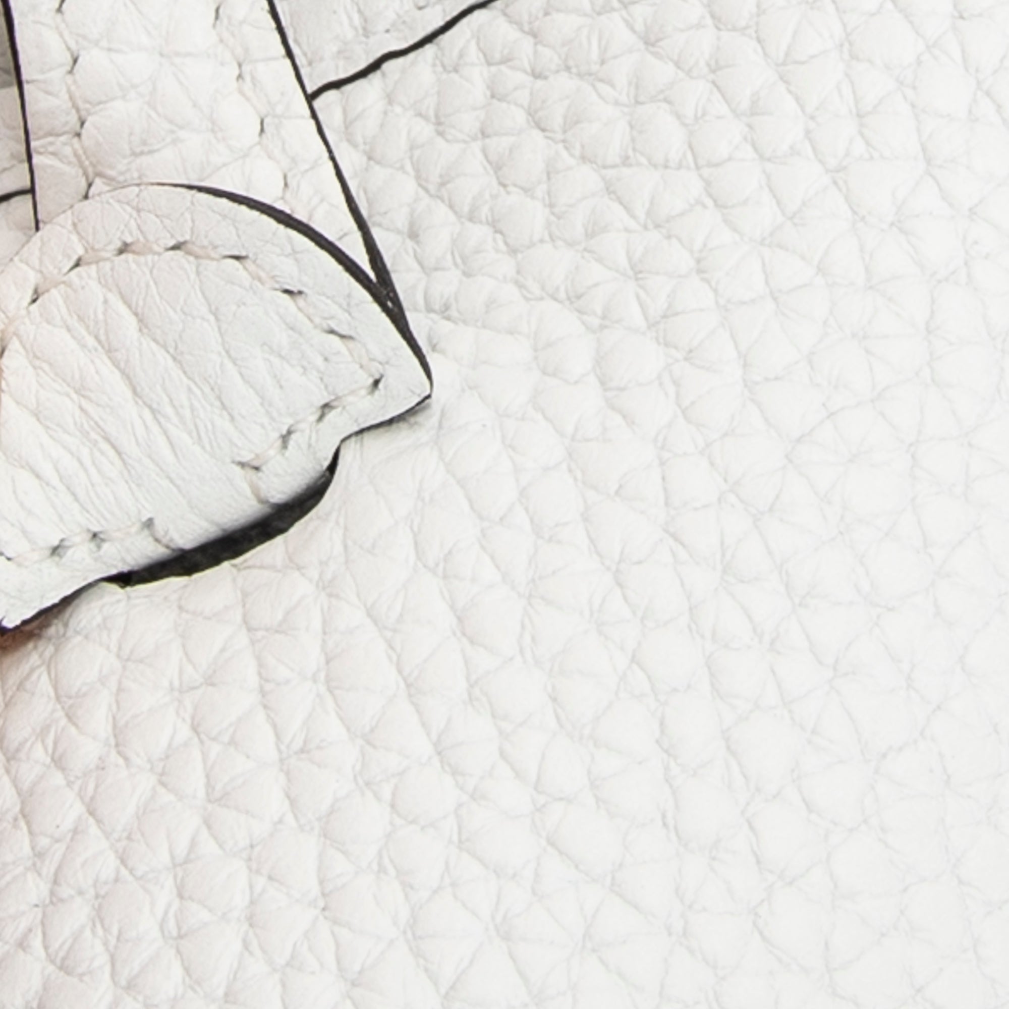 Shoulder Bag Evelyne TPM Ivory Clemence Leather