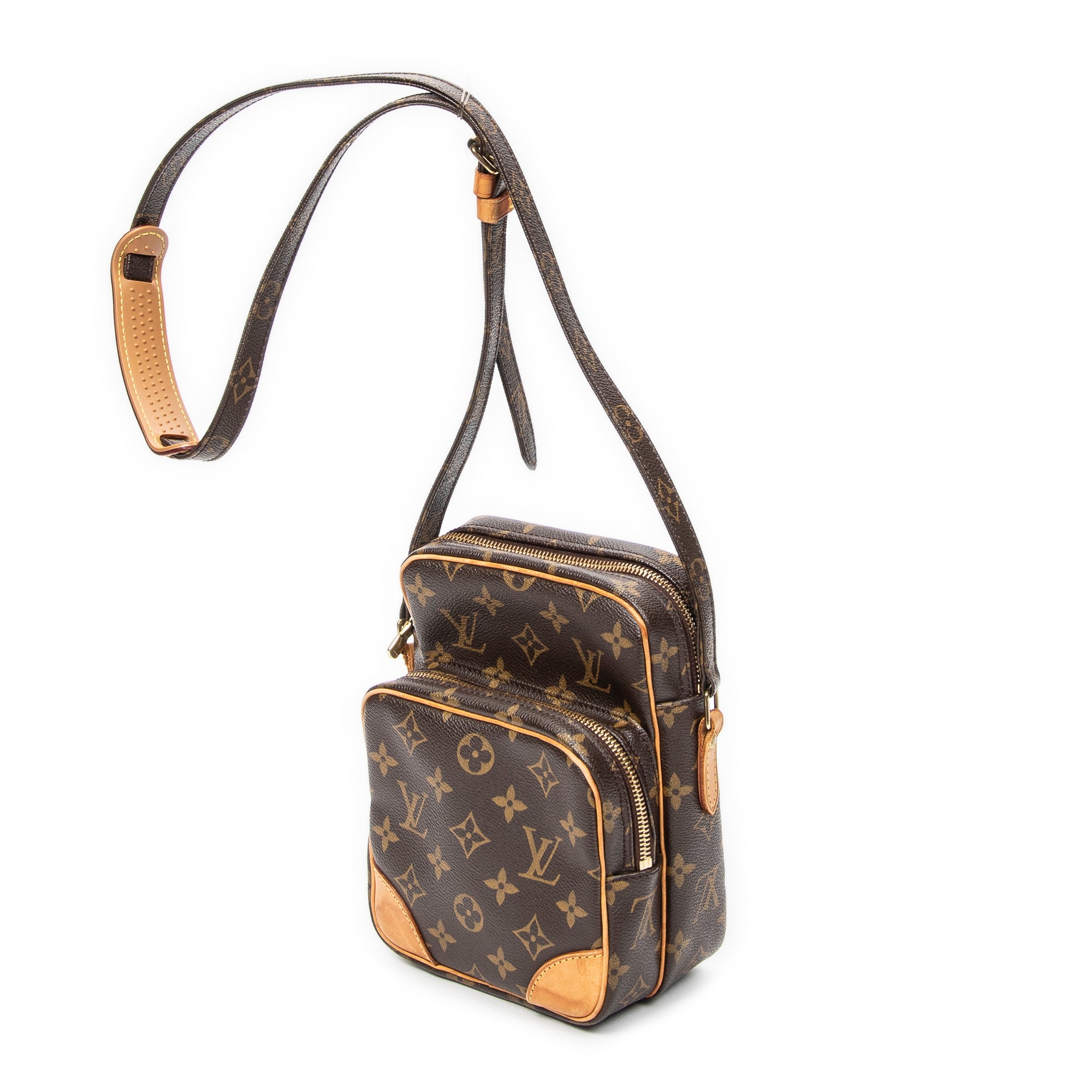 Shoulder Bag Amazone PM Brown Monogram Canvas