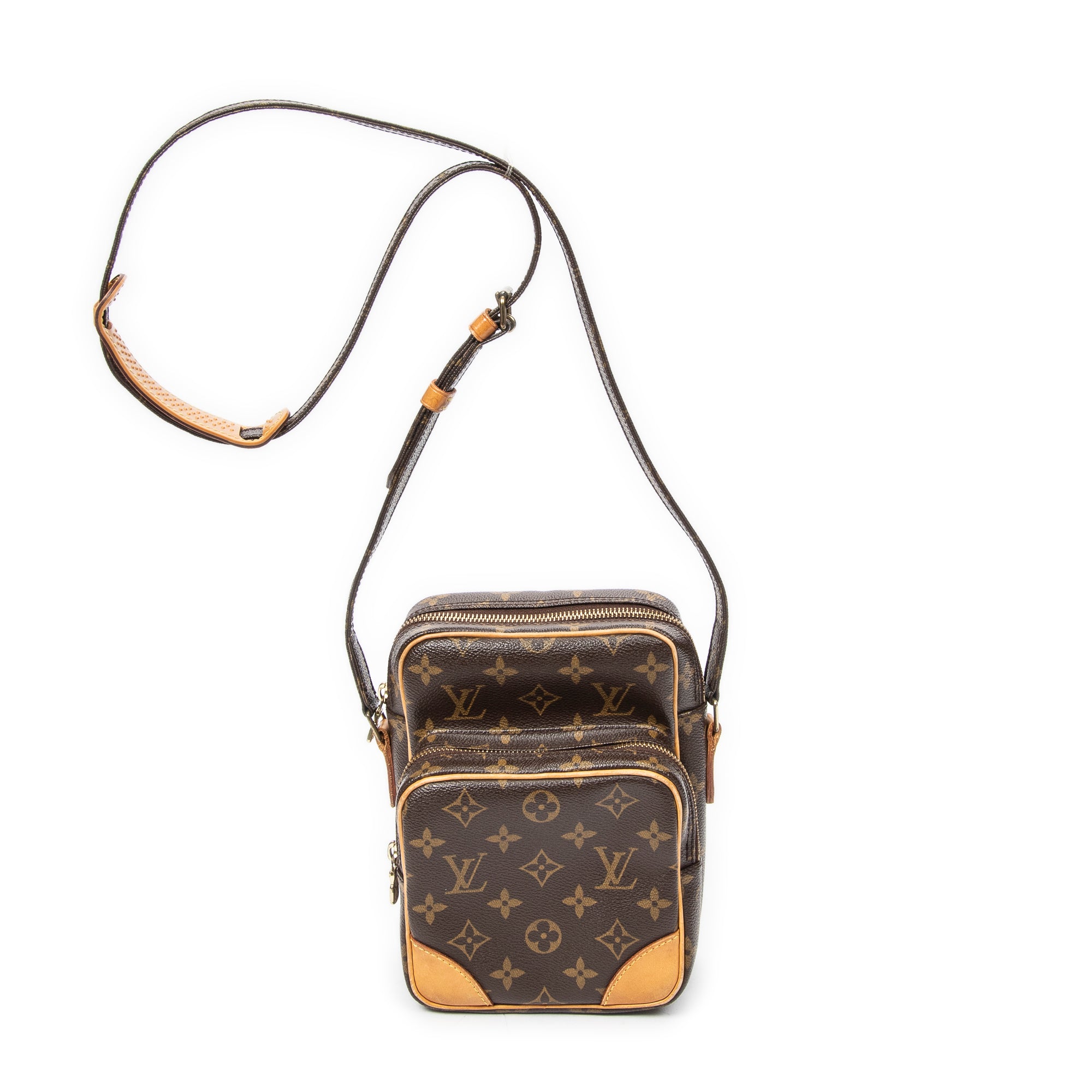 Shoulder Bag Amazone PM Brown Monogram Canvas