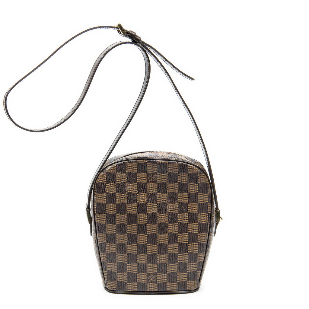 Shoulder Bag Ipanema PM Brown Damier Ebene