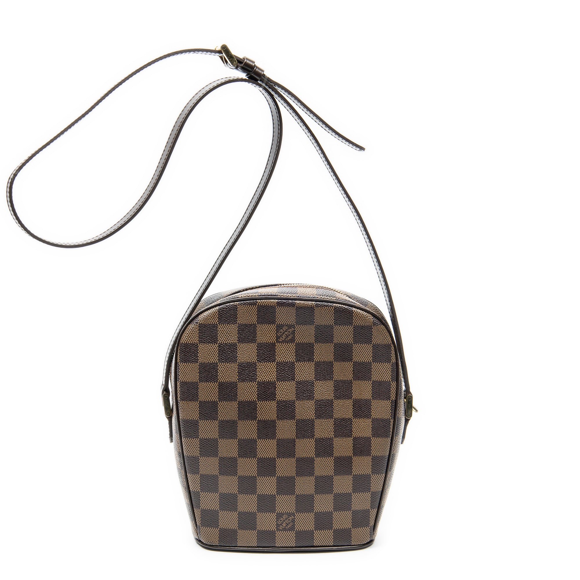 Shoulder Bag Ipanema PM Brown Damier Ebene