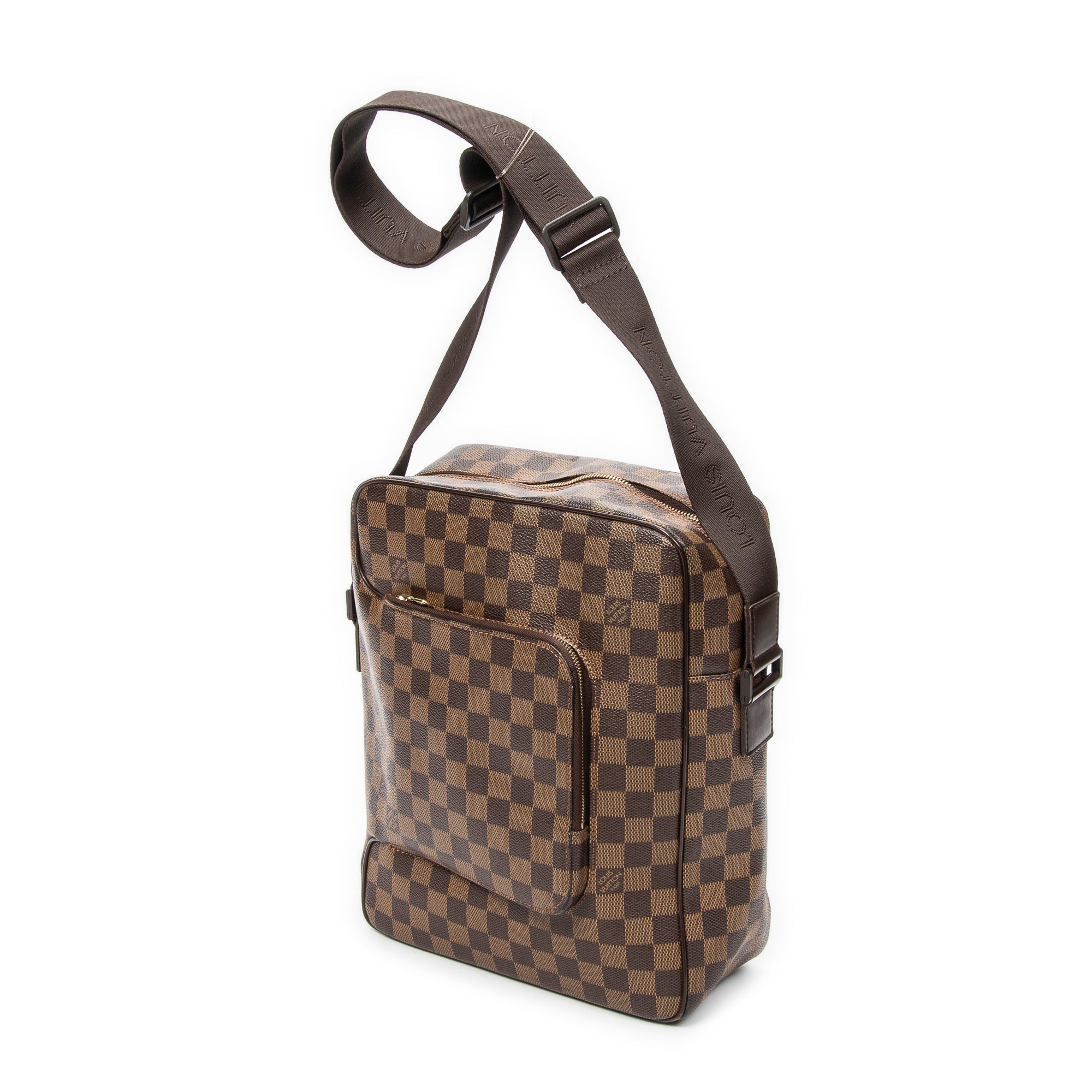 Shoulder Bag Olav MM Brown Damier Ebene
