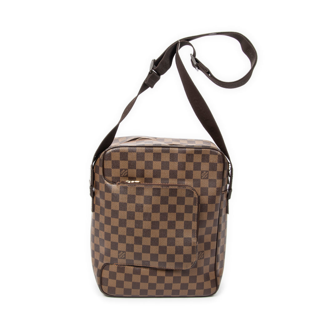Shoulder Bag Olav MM Brown Damier Ebene