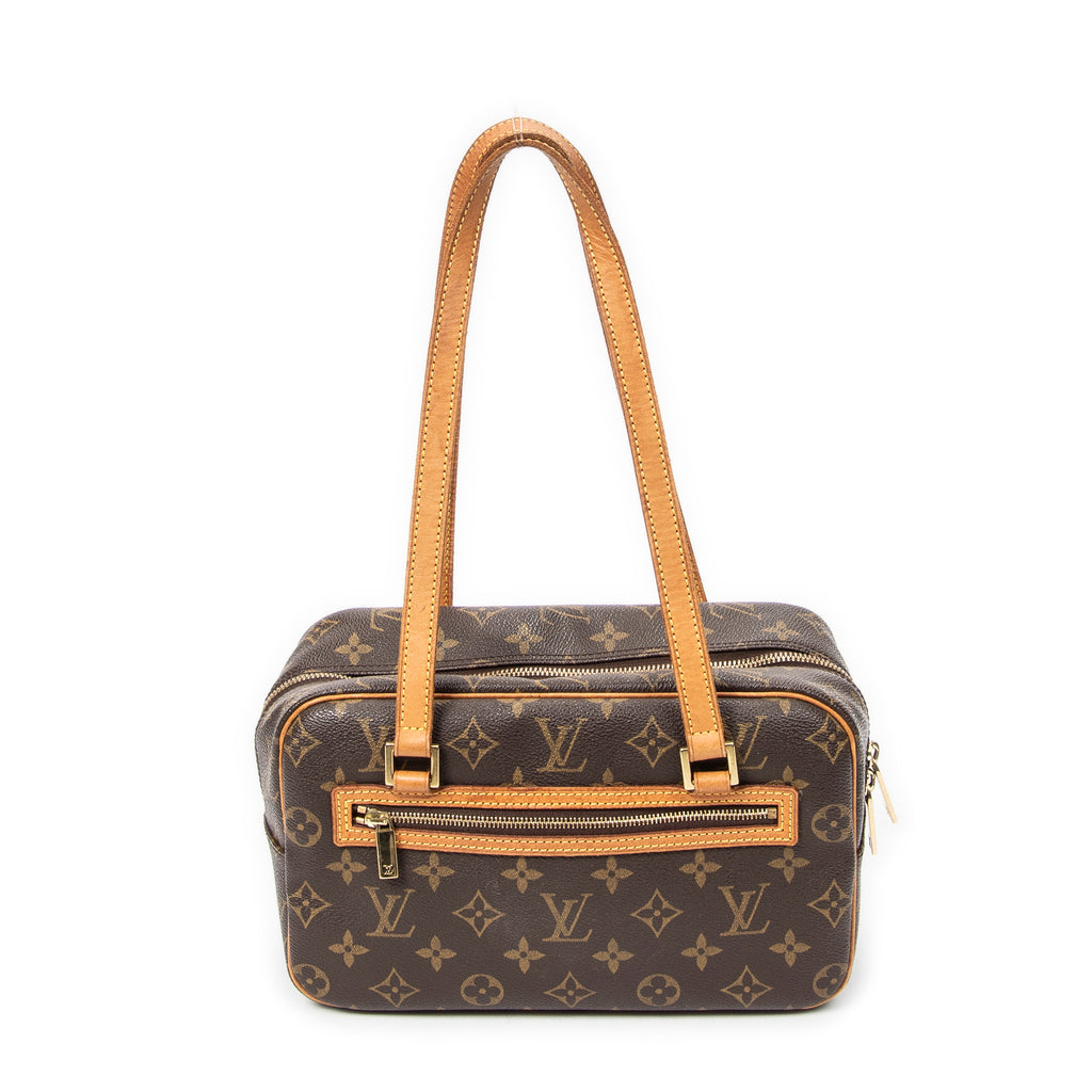 Shoulder Bag Cite MM Brown Monogram Canvas