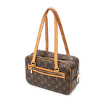 Shoulder Bag Cite MM Brown Monogram Canvas