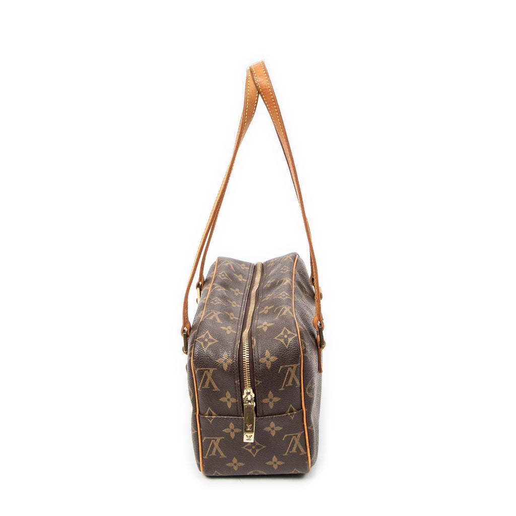 Shoulder Bag Cite MM Brown Monogram Canvas