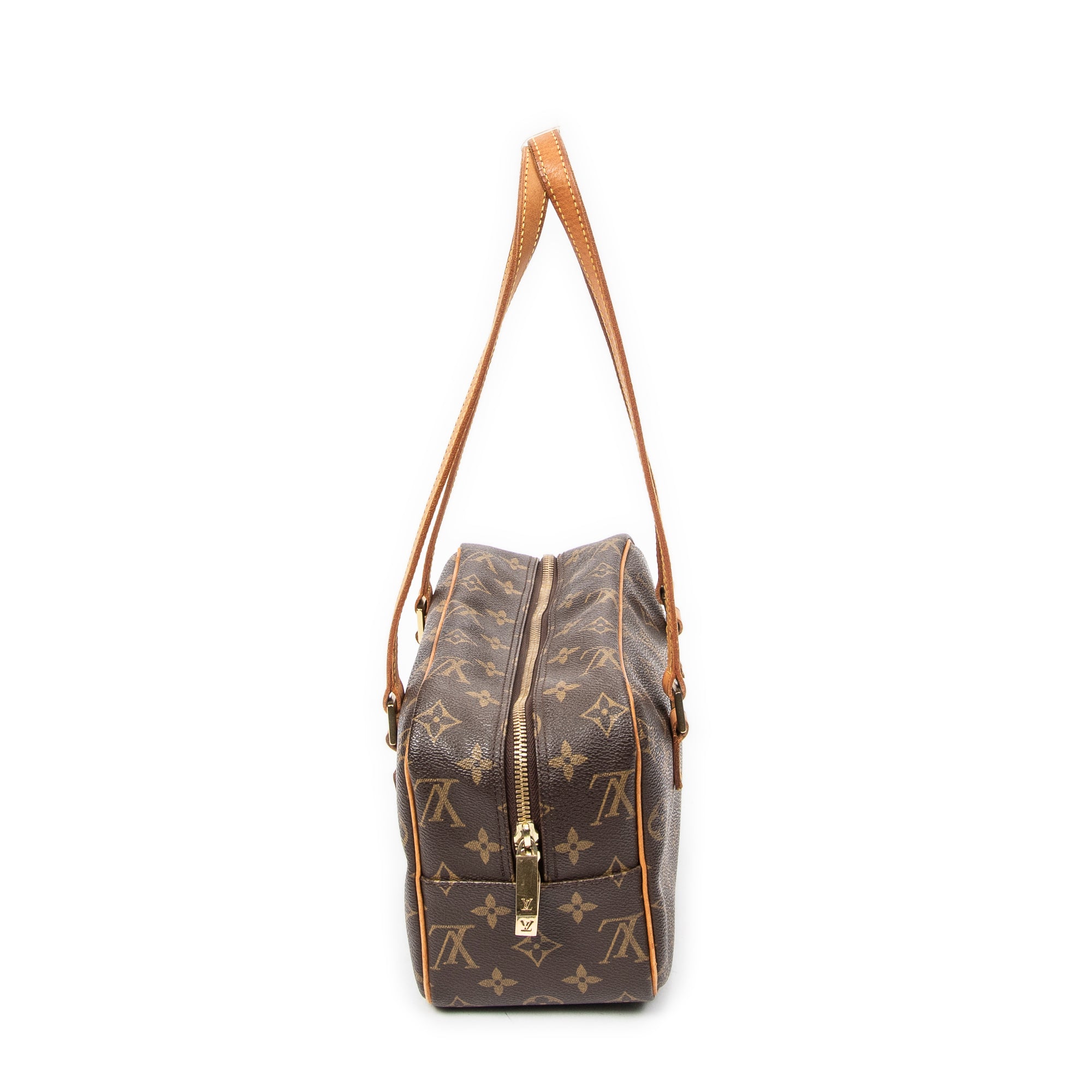 Shoulder Bag Cite MM Brown Monogram Canvas