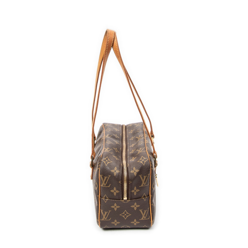 Shoulder Bag Cite MM Brown Monogram Canvas