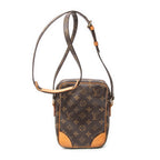 Shoulder Bag Danube Brown Monogram Canvas