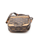 Shoulder Bag Danube Brown Monogram Canvas
