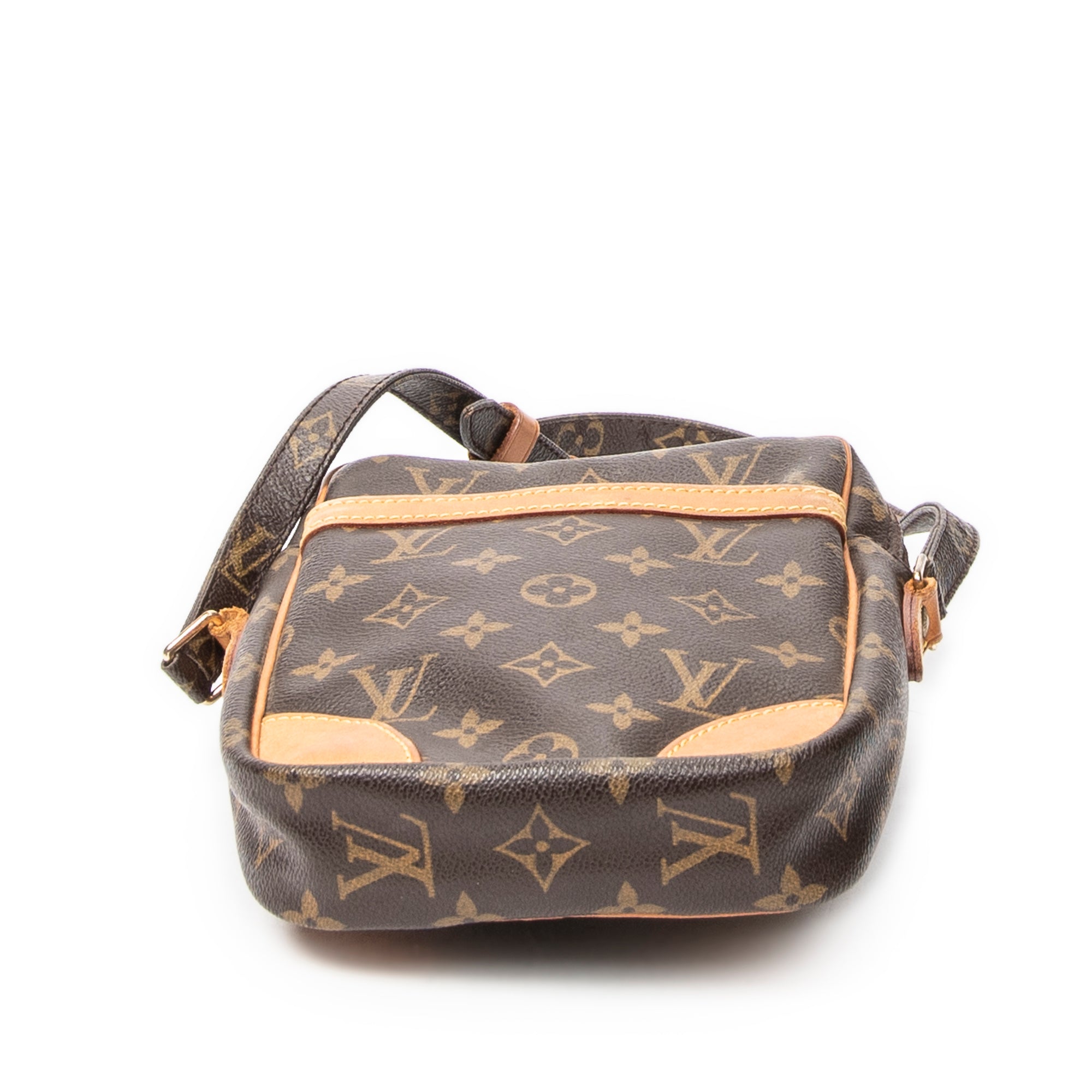 Shoulder Bag Danube Brown Monogram Canvas