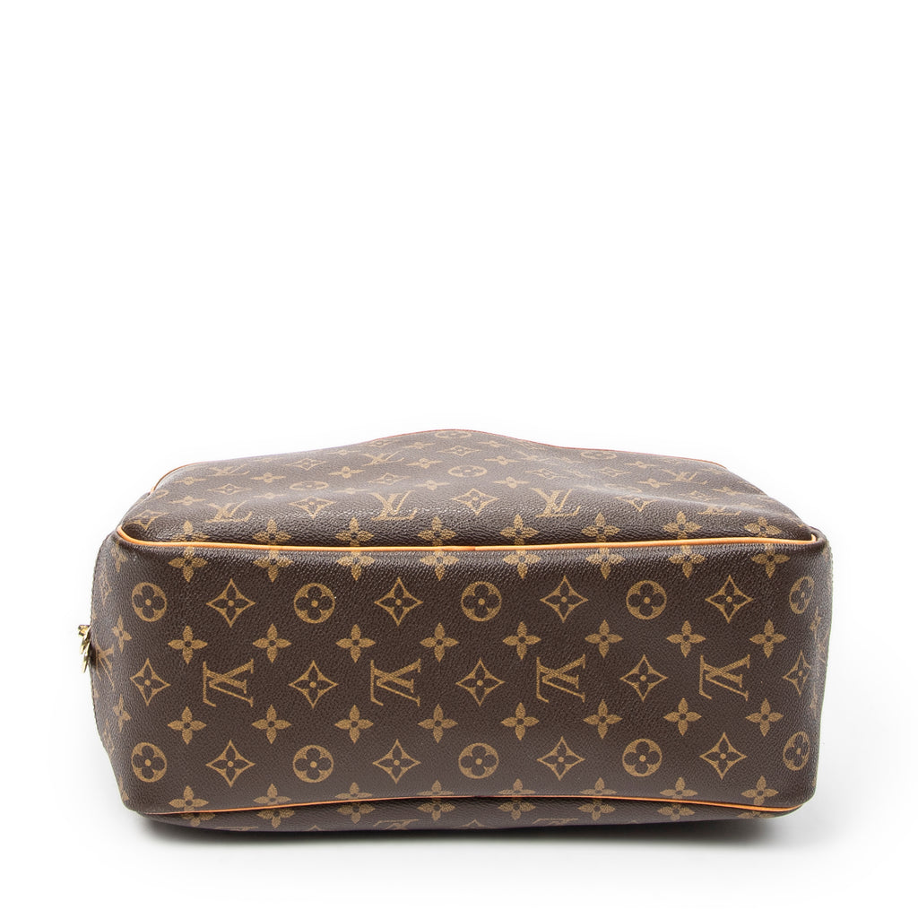 Handbag Deauville Brown Monogram Canvas