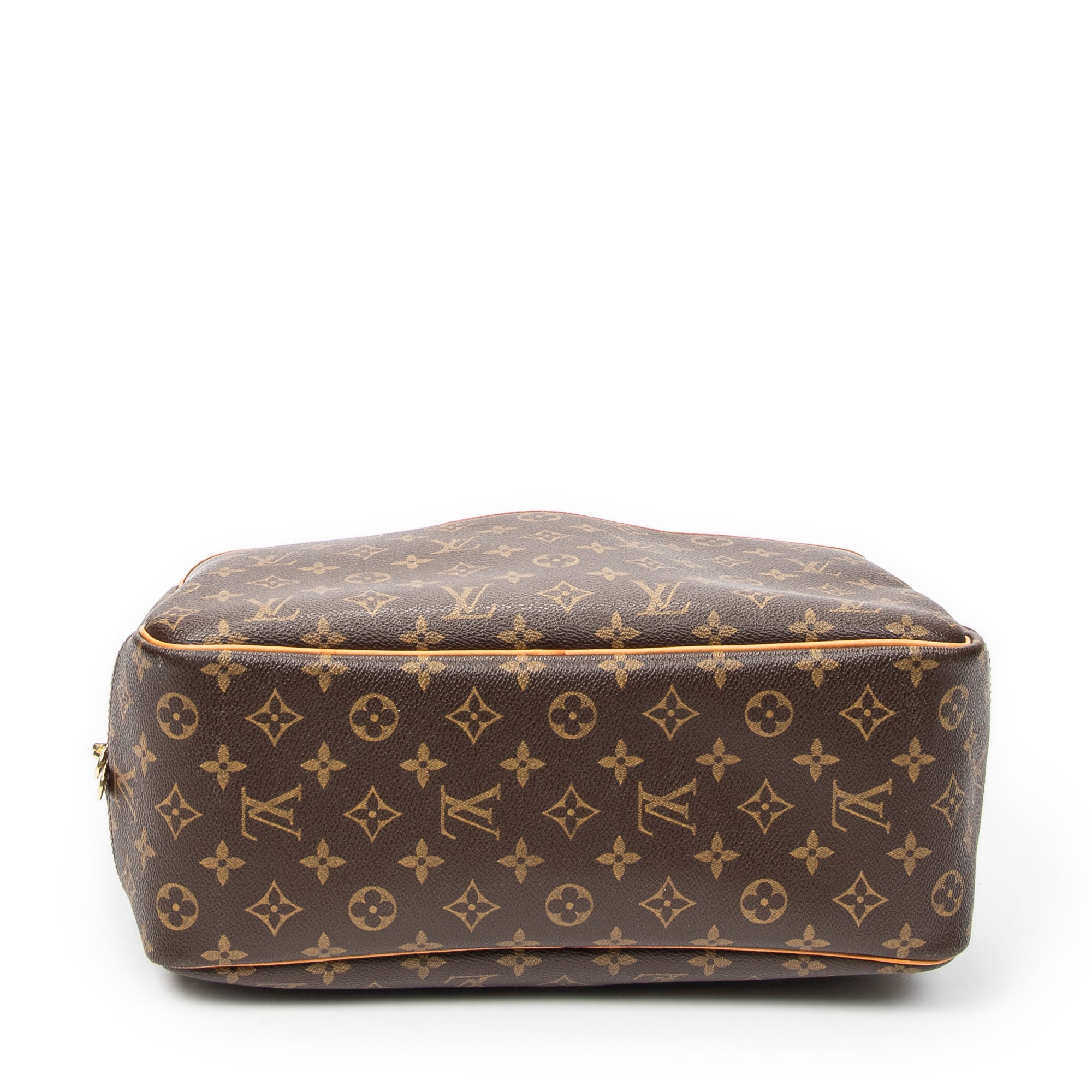 Handbag Deauville Brown Monogram Canvas