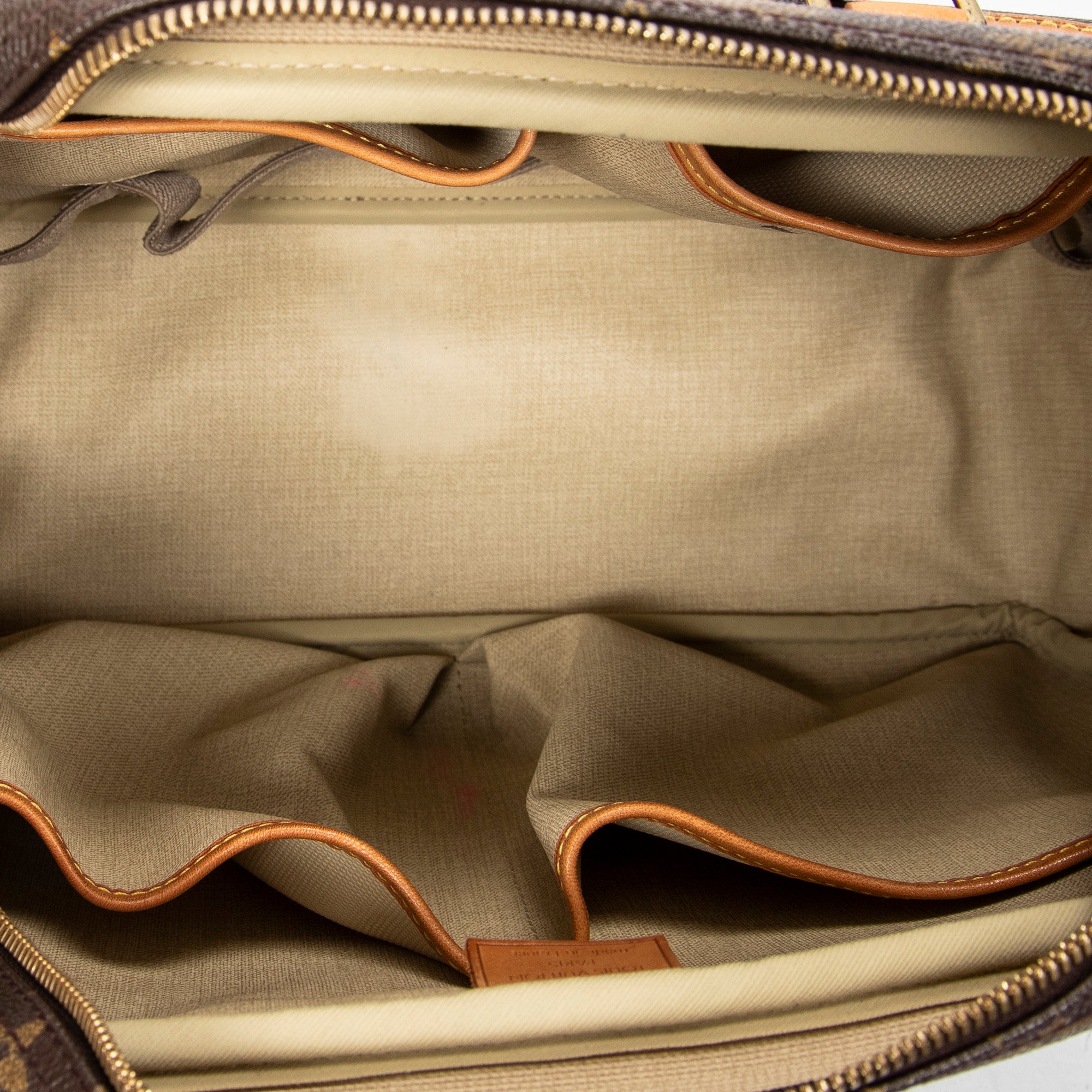 Handbag Deauville Brown Monogram Canvas