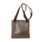 Shoulder Bag Brooklyn Pochette Plate Brown Damier Ebene