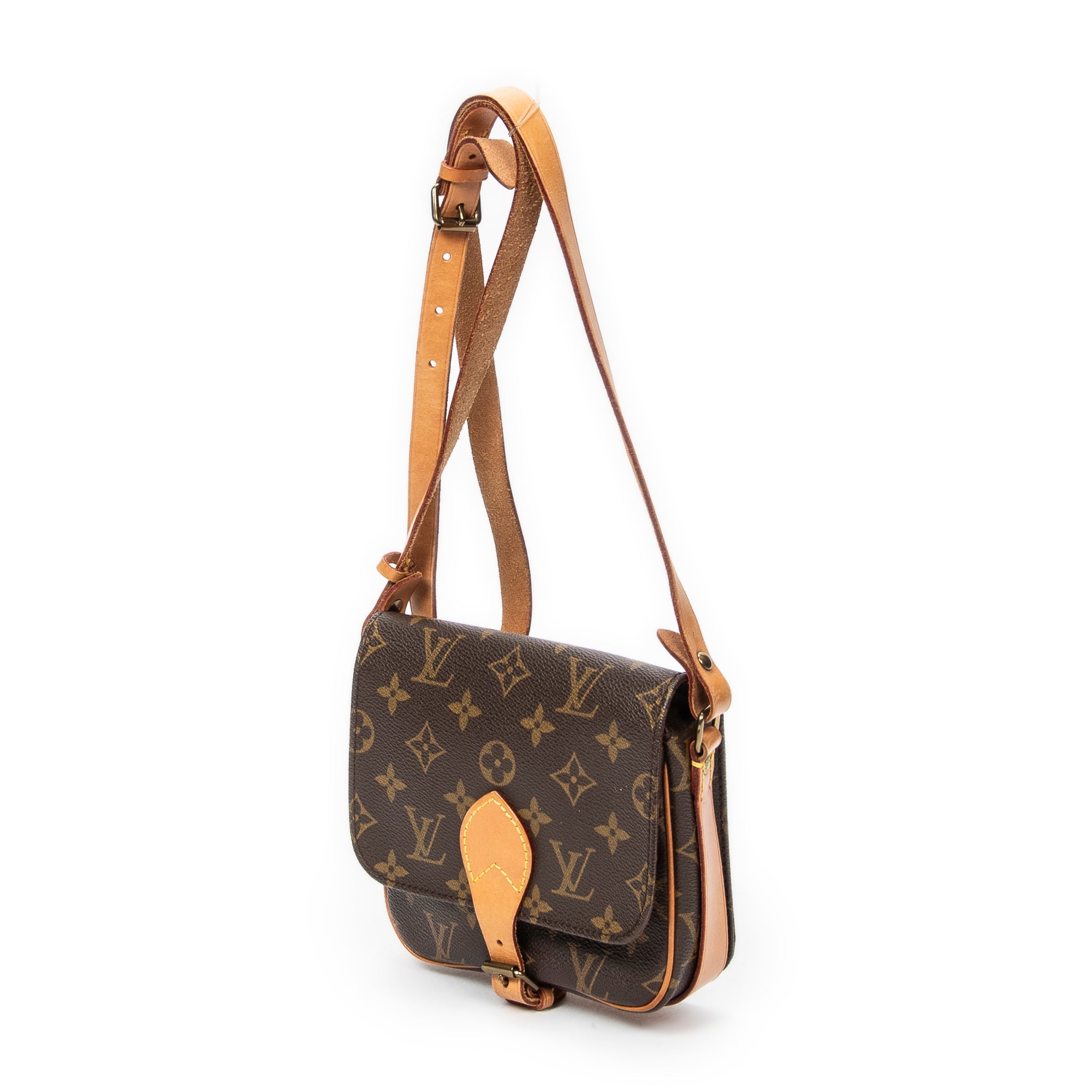 Bolso de Hombro Cartouchiere PM Lona Monogram Marrón