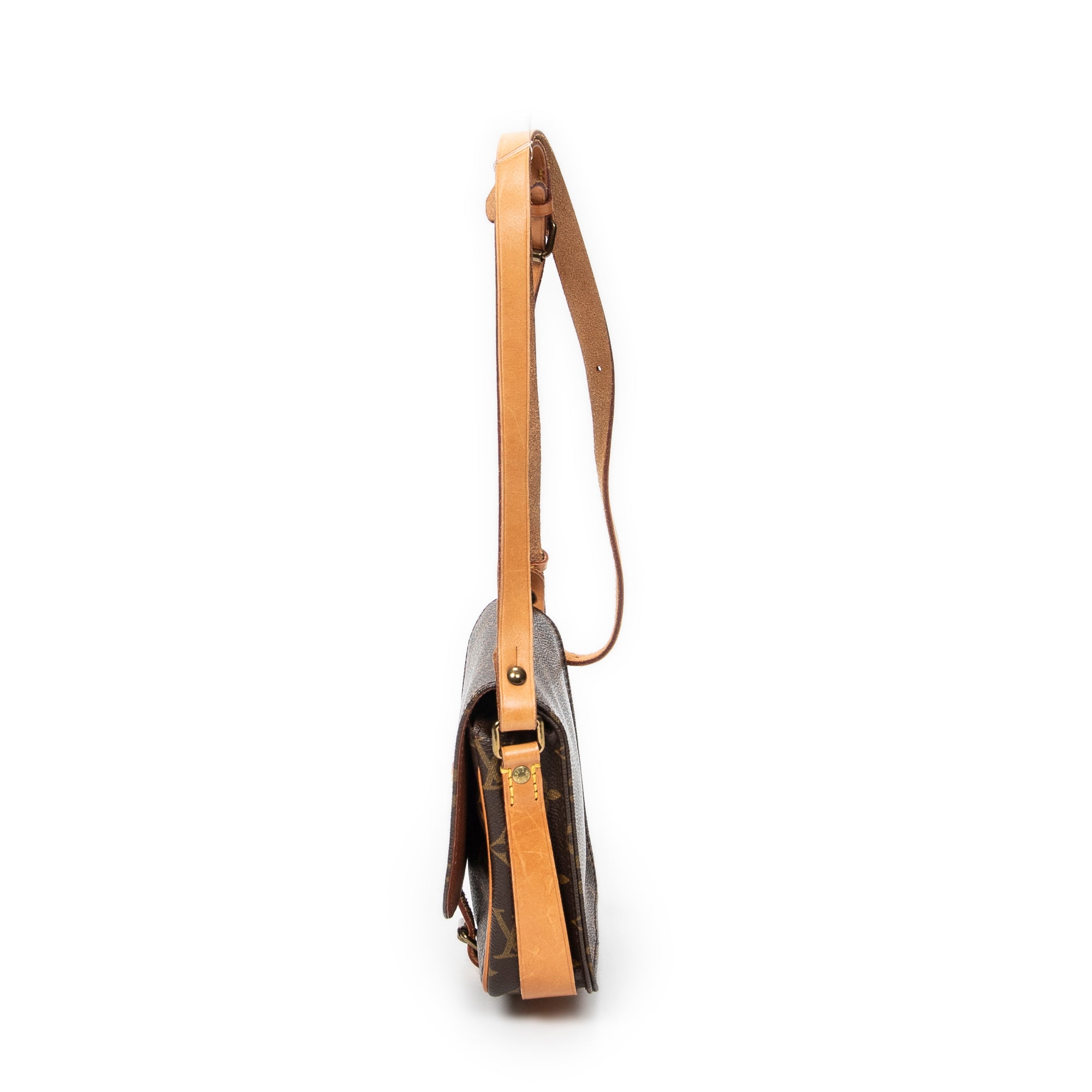 Bolso de Hombro Cartouchiere PM Lona Monogram Marrón