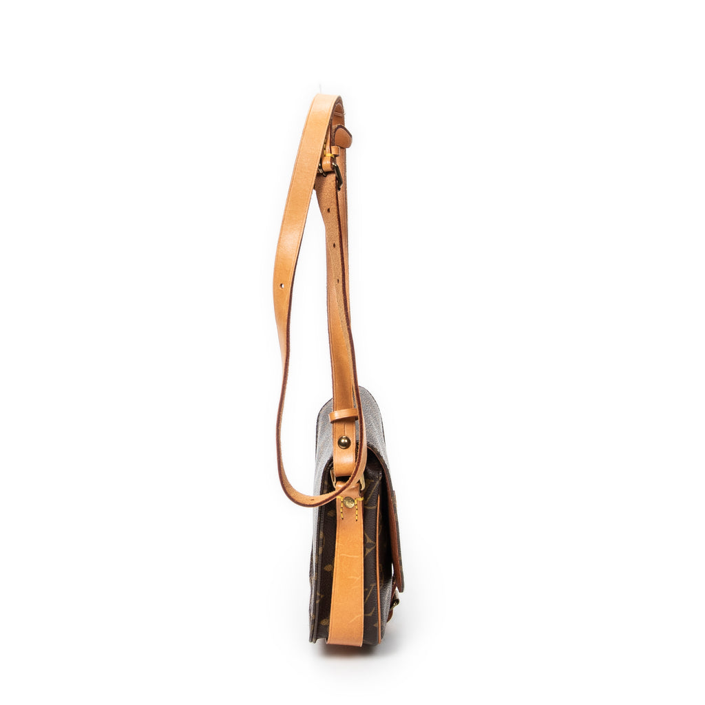 Bolso de Hombro Cartouchiere PM Lona Monogram Marrón