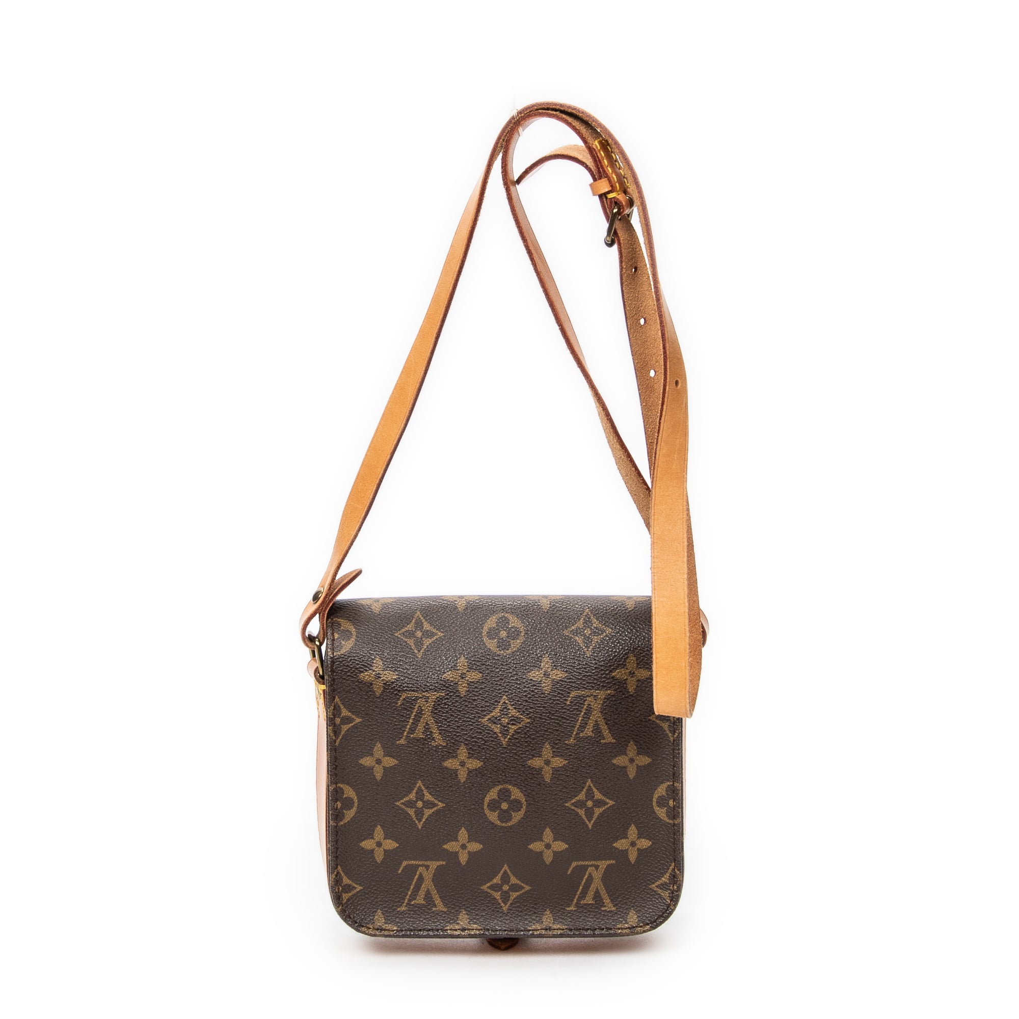 Bolso de Hombro Cartouchiere PM Lona Monogram Marrón