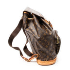 Backpack Montsouris GM Brown Monogram Canvas