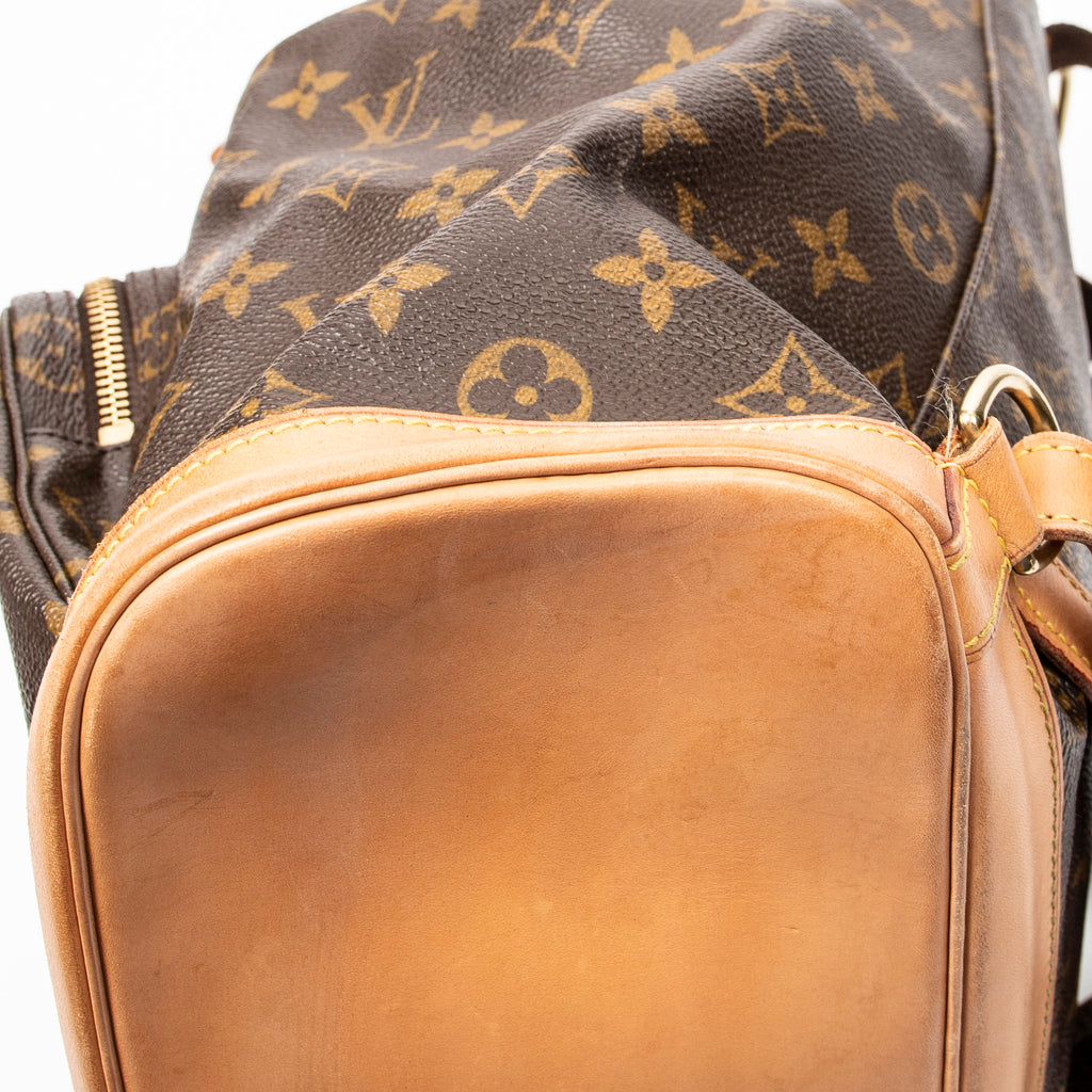 Backpack Montsouris GM Brown Monogram Canvas
