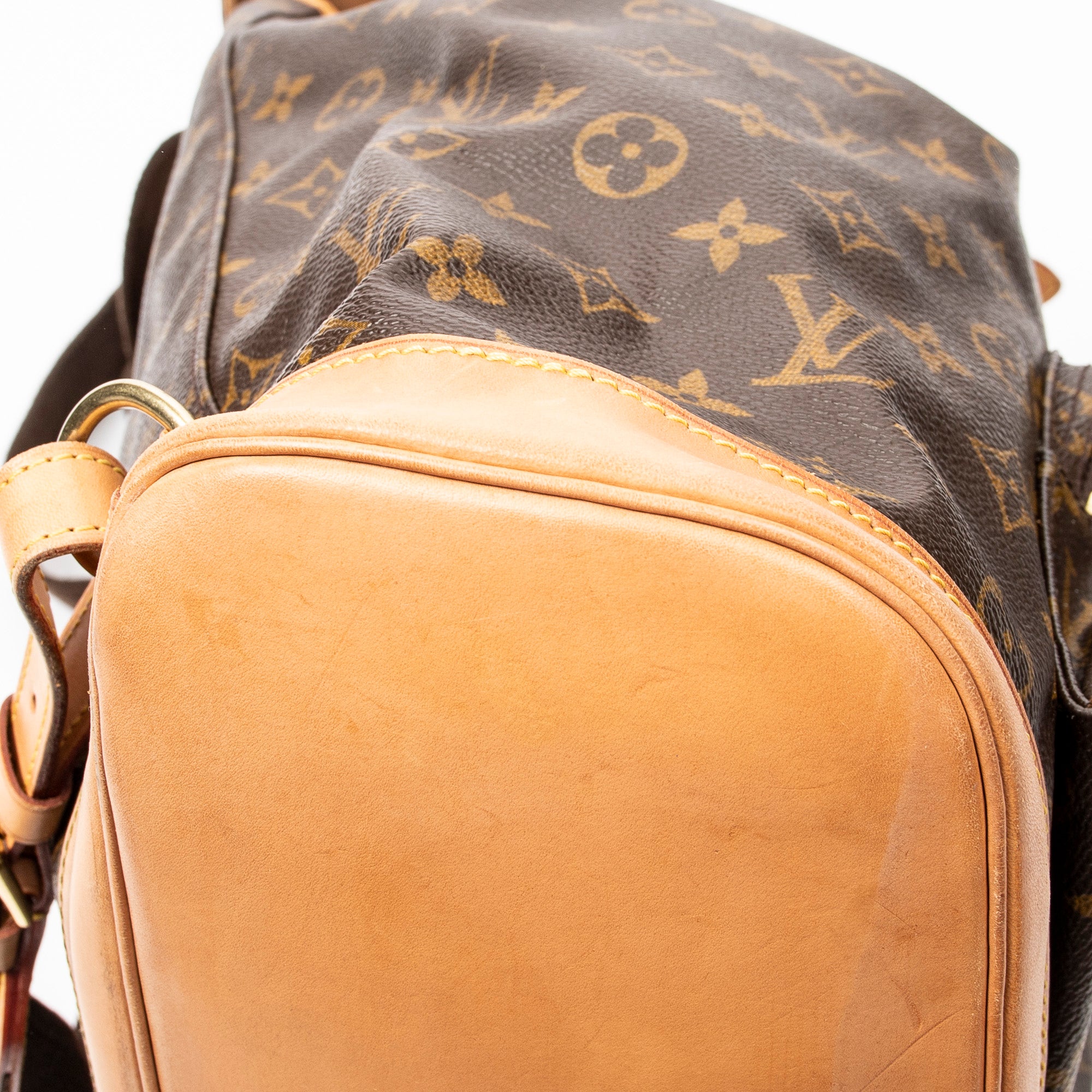 Backpack Montsouris GM Brown Monogram Canvas