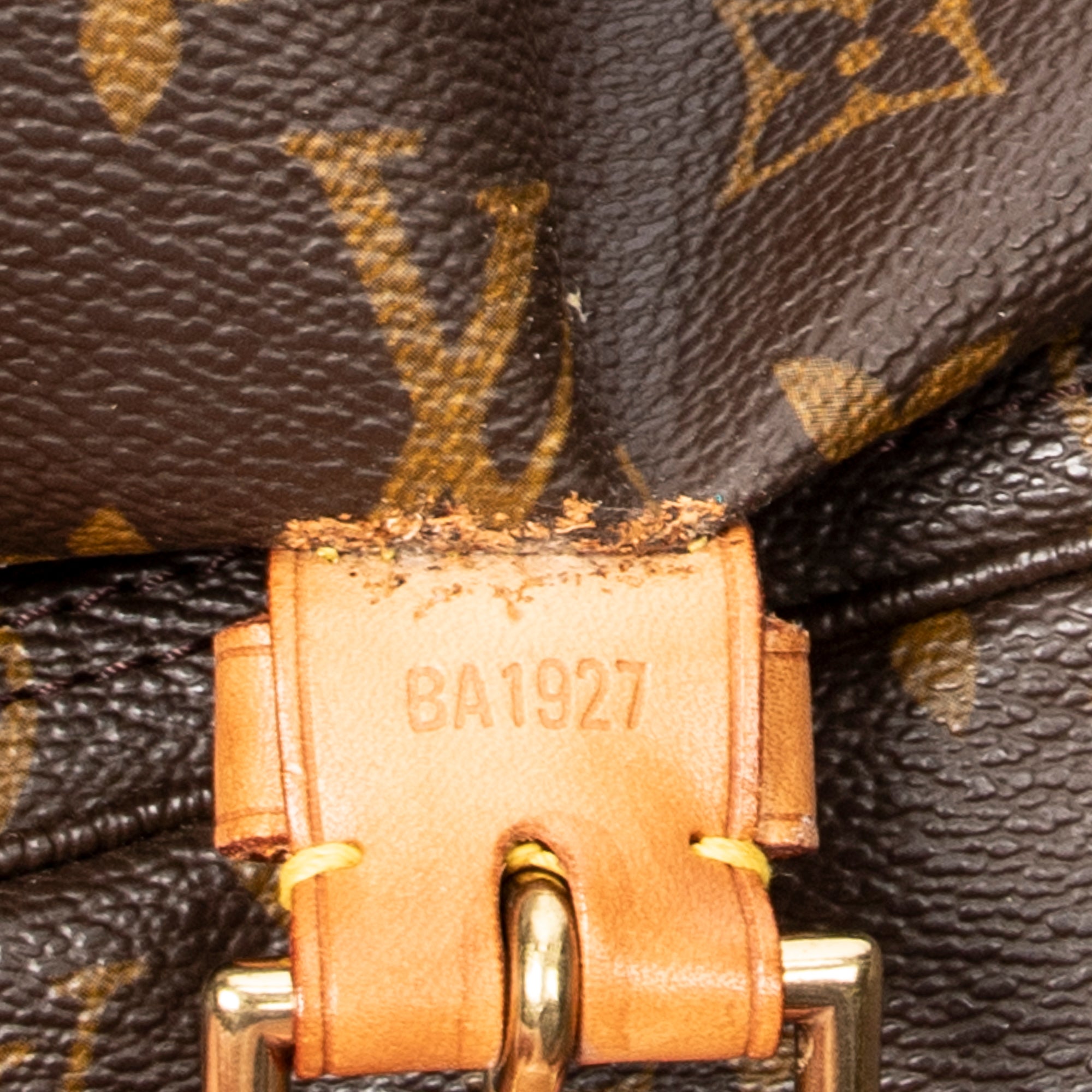 Backpack Montsouris GM Brown Monogram Canvas