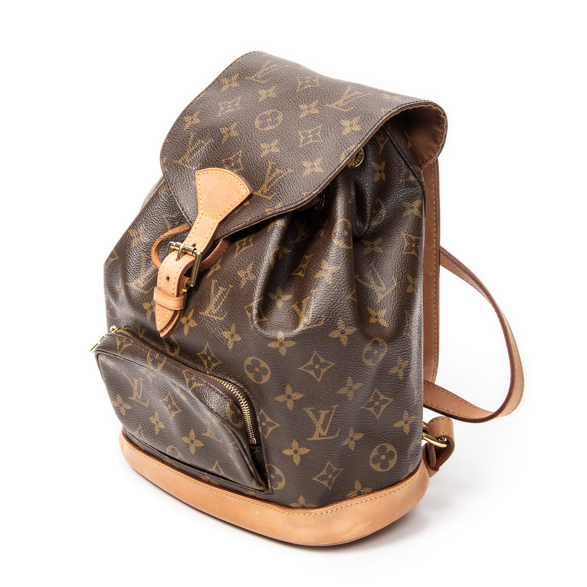 Backpack Montsouris MM Brown Monogram Canvas
