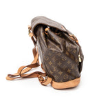 Backpack Montsouris MM Brown Monogram Canvas
